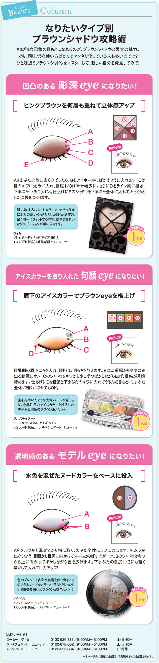 なりたいタイプ別ブラウンシャドウ攻略術